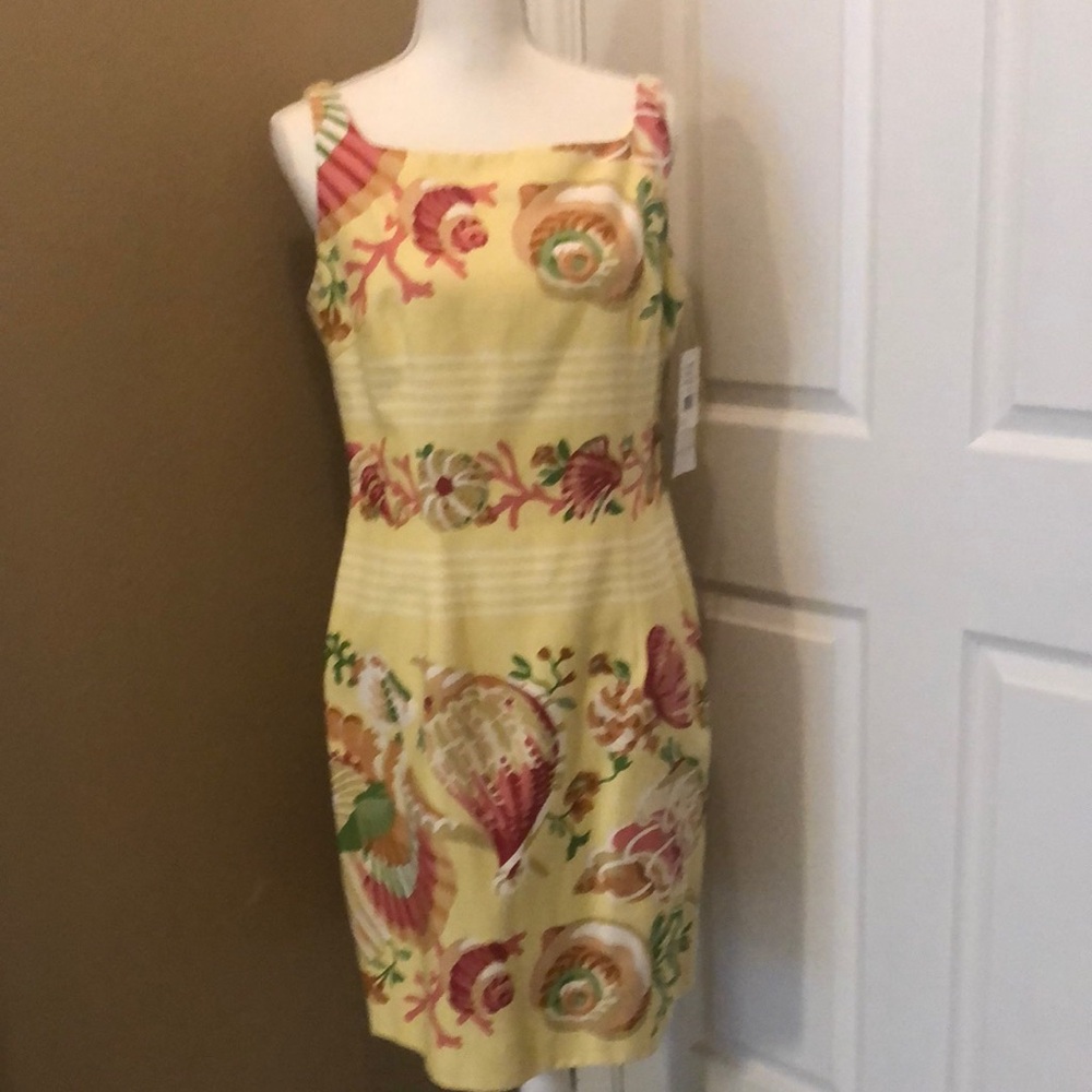 Maggie Londen yellow dress